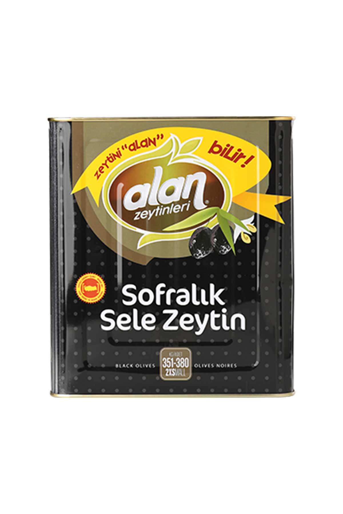 sofralikselezeytin.jpg Alan Gemlik Tuzsuz Kuru Sele 9 KG 351 - 380 ( 2XS ) - Görsel 1